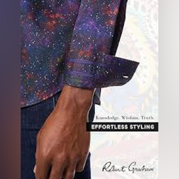 Robert graham men’s dress shirt 2 XL - Picture 4 of 12